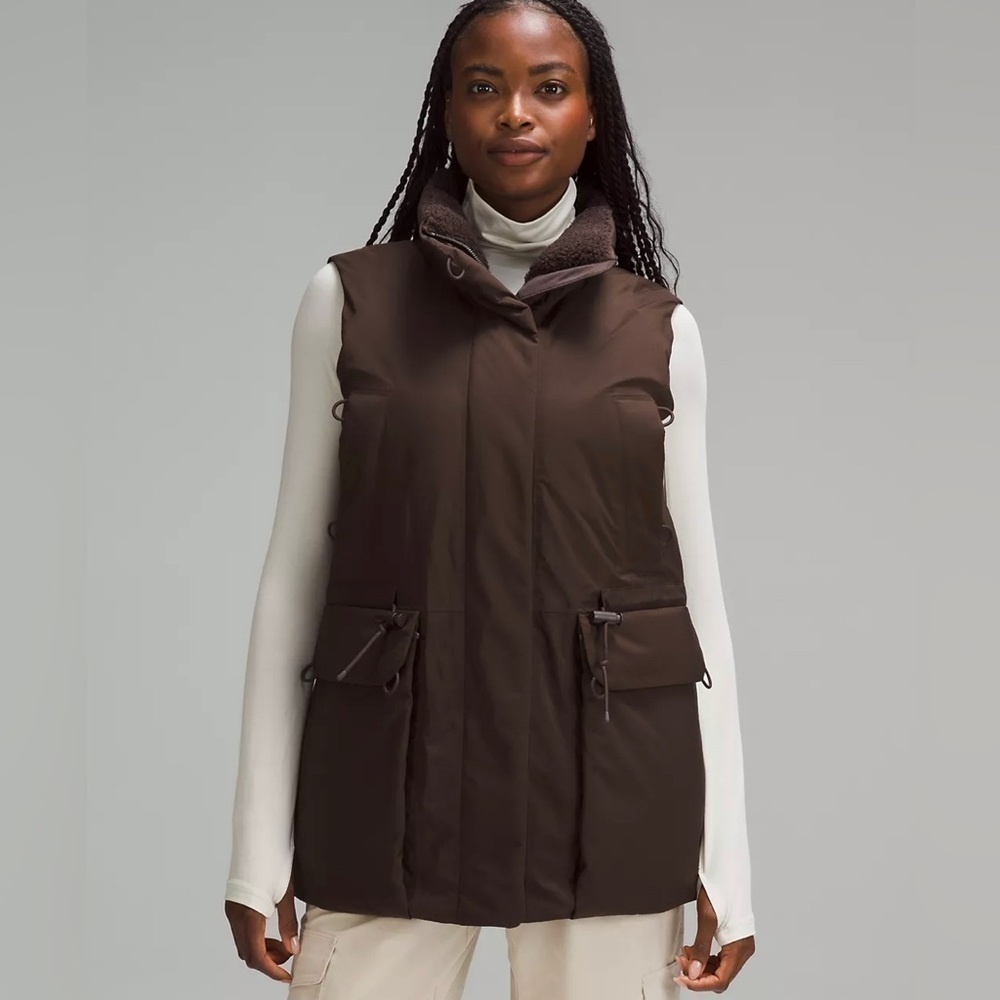 Lululemon StretchSeal Waterproof Down-Filled Vest woman’s size 6 8 10